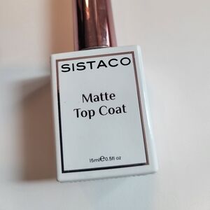 NEW Sistaco matte top coat